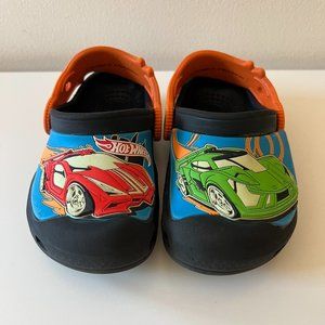 CROCS Revved-up Hot Wheels™ (Glow-in-the-dark) Size 6-7